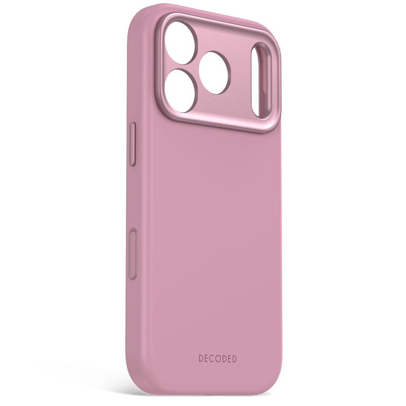 Antimicrobial Silicone MagSafe Case iPhone 18 Pro Max Rose Quartz