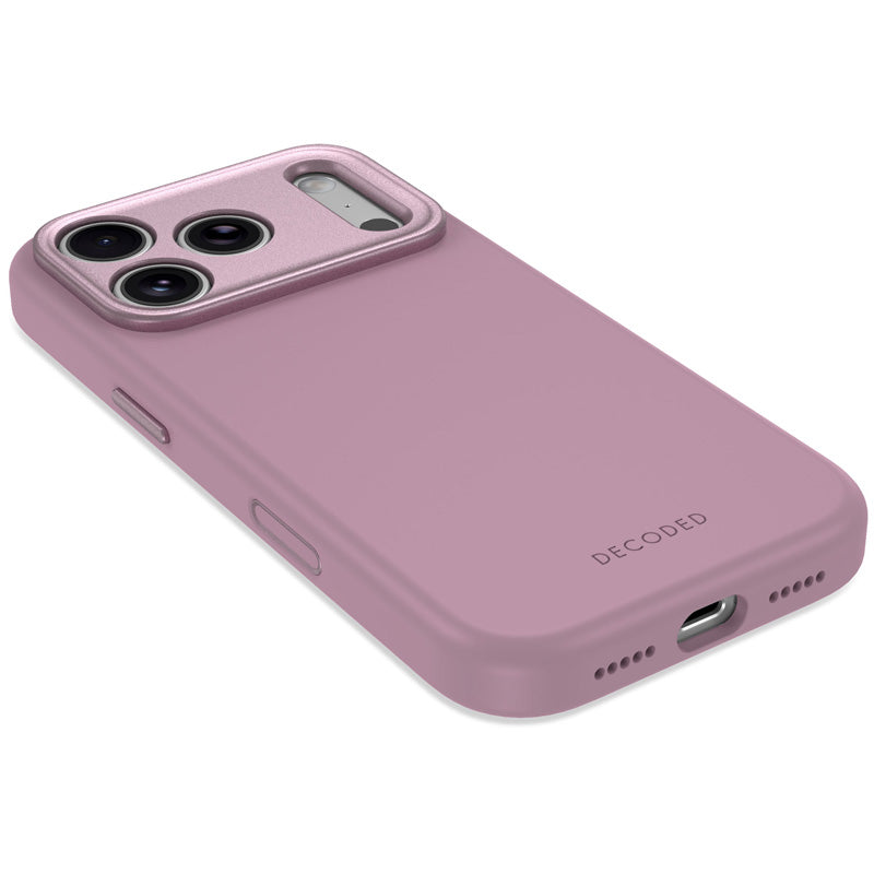 Antimicrobial Silicone MagSafe Case iPhone 18 Pro Max Rose Quartz