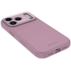 Antimicrobial Silicone MagSafe Case iPhone 18 Pro Max Rose Quartz