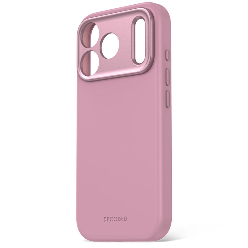 Antimicrobial Silicone MagSafe Case iPhone 18 Pro Max Rose Quartz