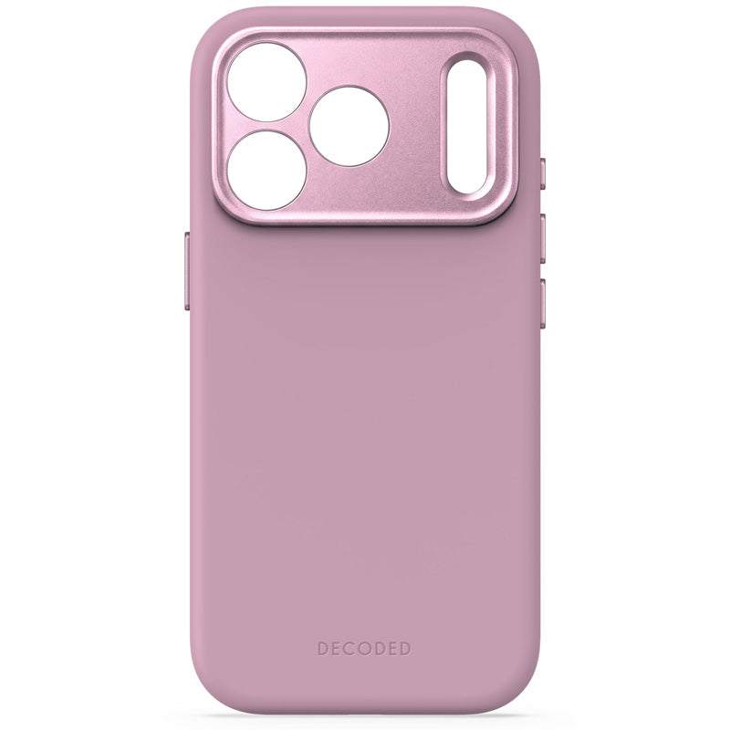 Antimicrobial Silicone MagSafe Case iPhone 18 Pro Max Rose Quartz