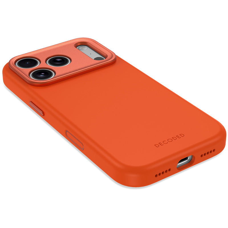 Antimicrobial Silicone MagSafe Case iPhone 18 Pro Max Terracotta
