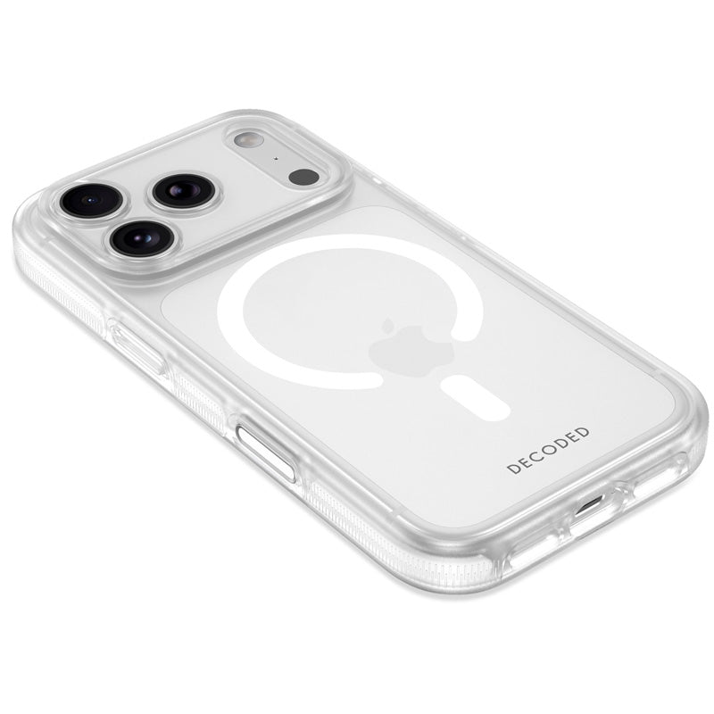 DropTec™ Reinforced Clear Case iPhone 18 Pro Max Frosted White