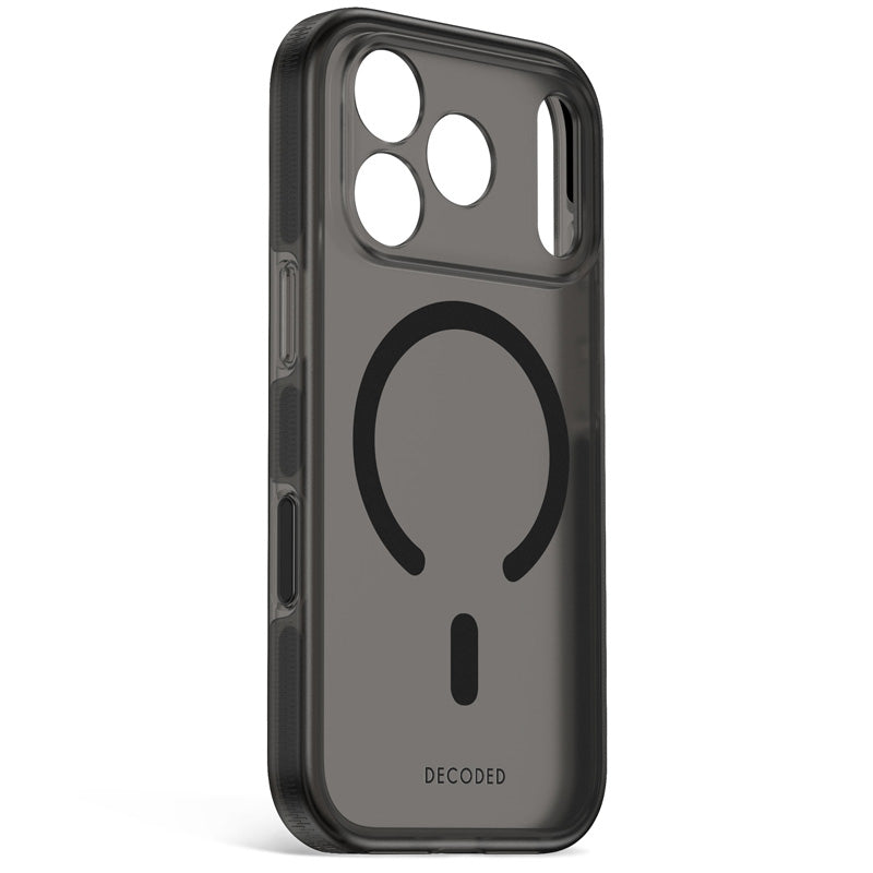 DropTec™ Reinforced Clear Case iPhone 18 Pro Max Frosted Black