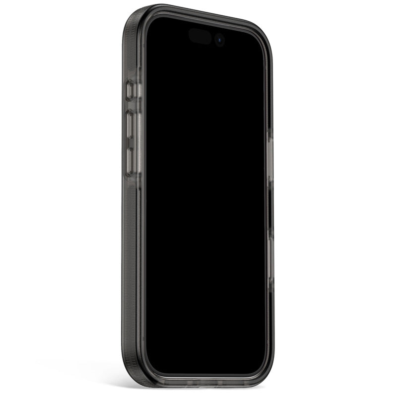 DropTec™ Reinforced Clear Case iPhone 18 Pro Max Frosted Black