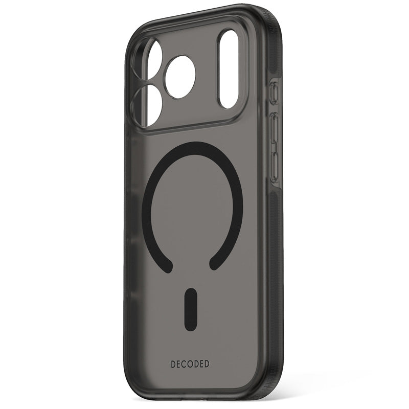 DropTec™ Reinforced Clear Case iPhone 18 Pro Max Frosted Black