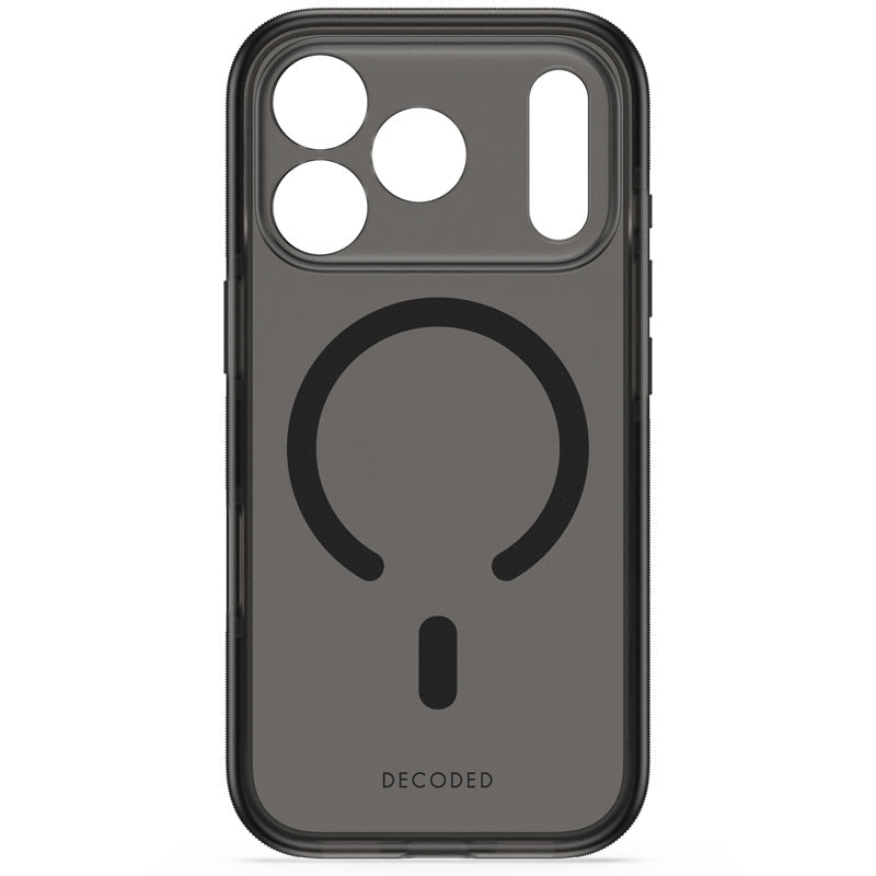 DropTec™ Reinforced Clear Case iPhone 18 Pro Max Frosted Black