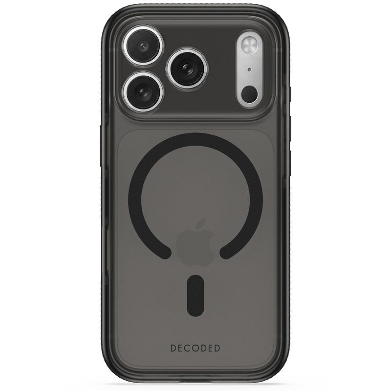 DropTec™ Reinforced Clear Case iPhone 18 Pro Max Frosted Black