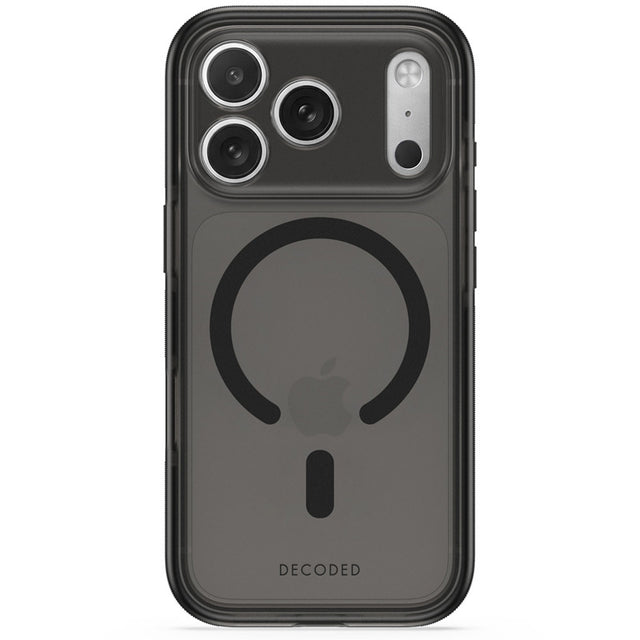 DropTec™ Reinforced Clear Case iPhone 18 Pro Max Frosted Black