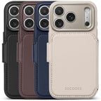 MagSafe detachable leather folio iPhone 18 Pro Max Black
