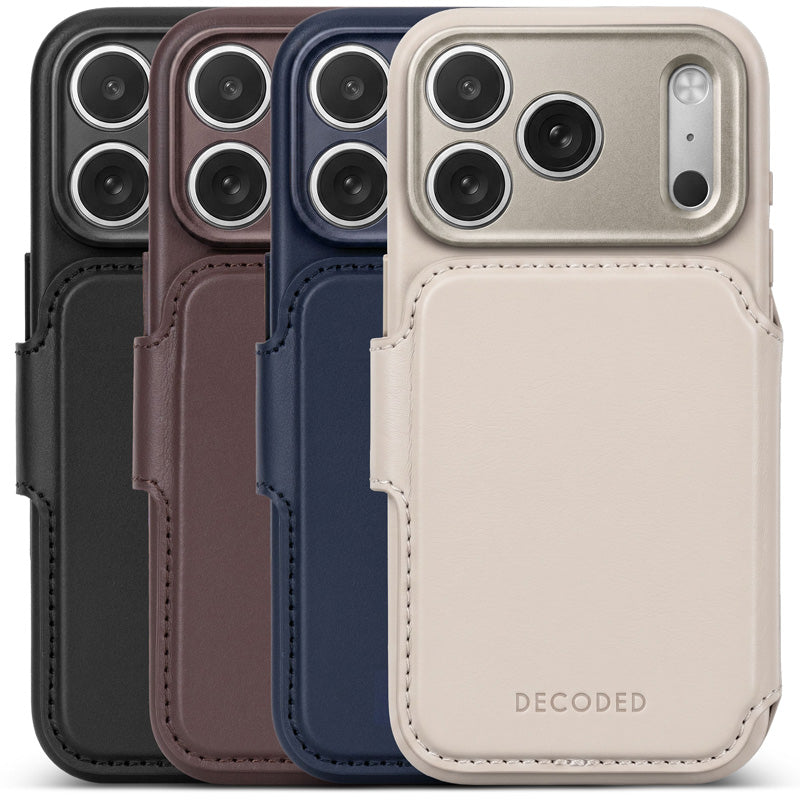 MagSafe detachable leather folio iPhone 18 Pro Max Black