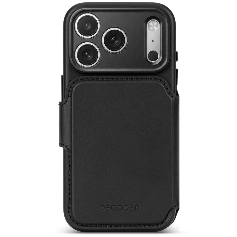 MagSafe detachable leather folio iPhone 18 Pro Max Black