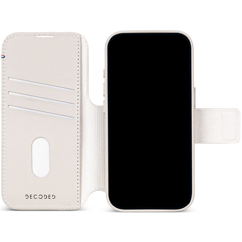 MagSafe detachable leather folio iPhone 18 Pro Max Taupe
