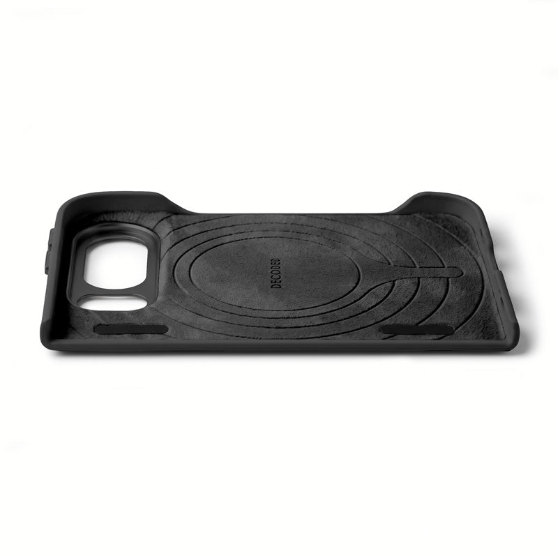 MagSafe Leather Case for iPhone Duo Black