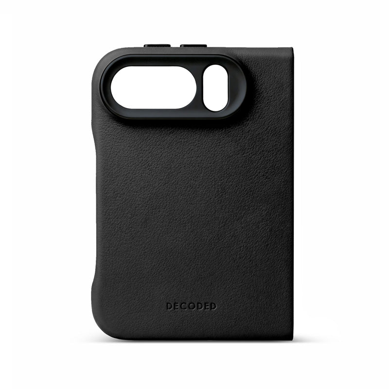 MagSafe Leather Case for iPhone Duo Black