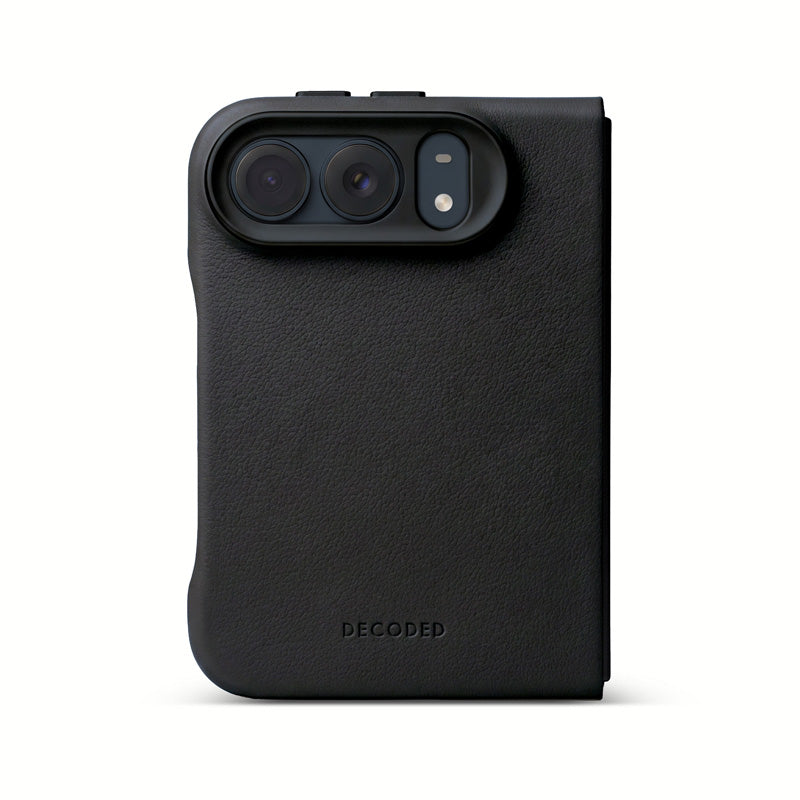 MagSafe Leather Case for iPhone Duo Black