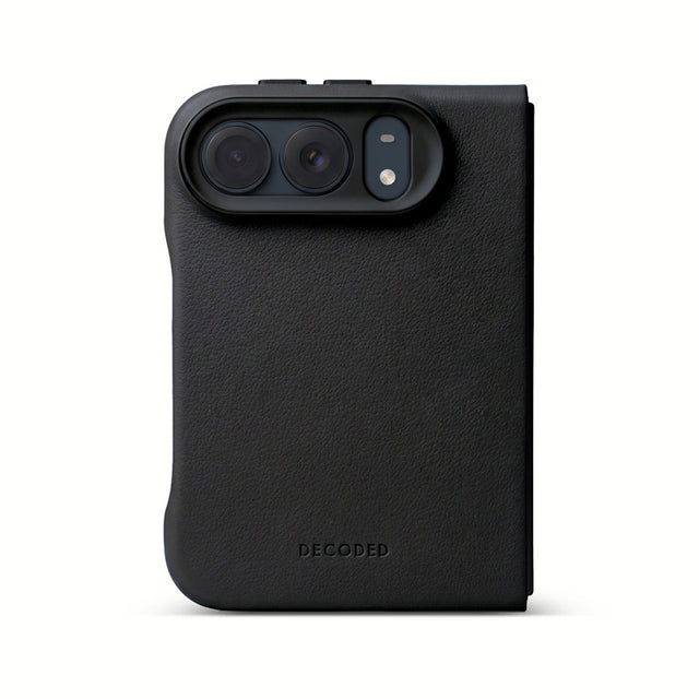 MagSafe Leather Case for iPhone Duo Black