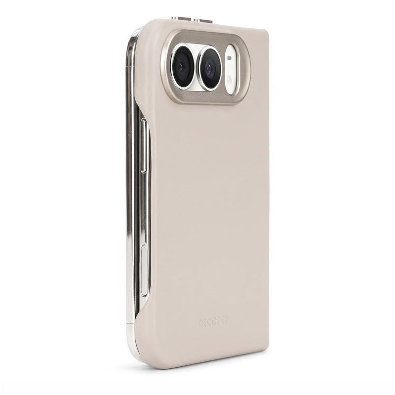 MagSafe Leather Case for iPhone Duo Solid Clay