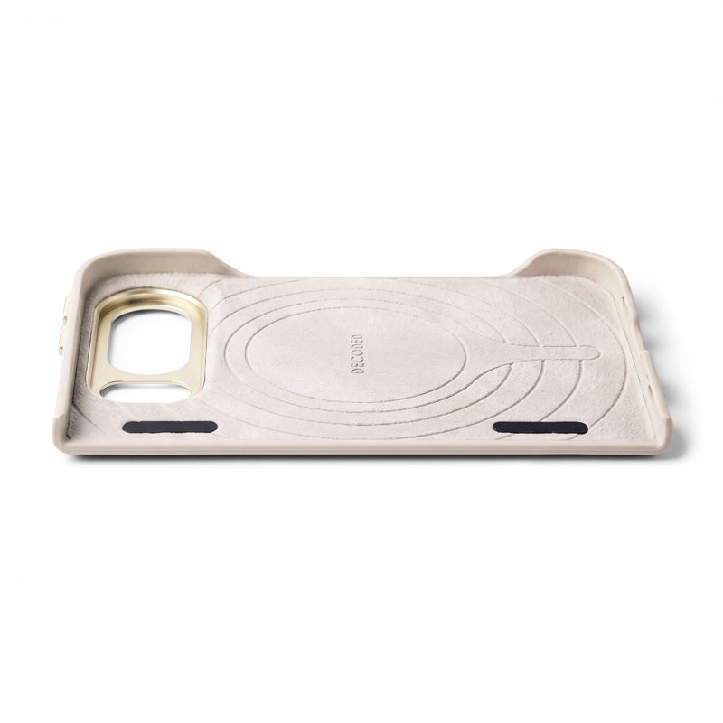 MagSafe Leather Case for iPhone Duo Solid Clay