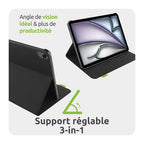 Gecko iPad Air 11 (M2/M3/M4) Cactus Black