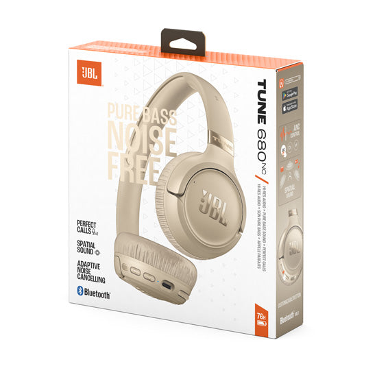 Tune 680 Noise Cancelling BT Beige