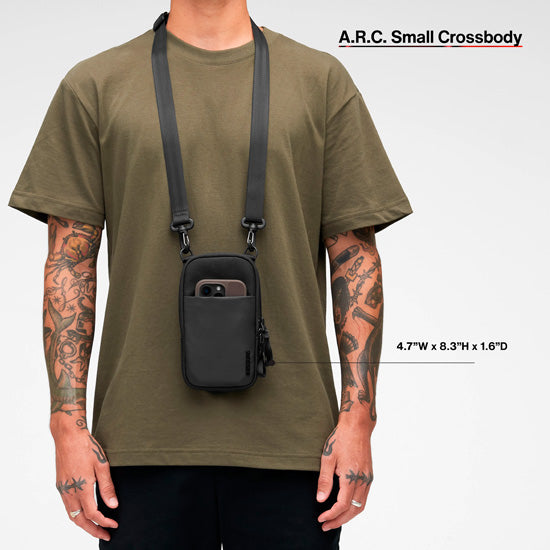 A.R.C. Small Crossbody Bag Black