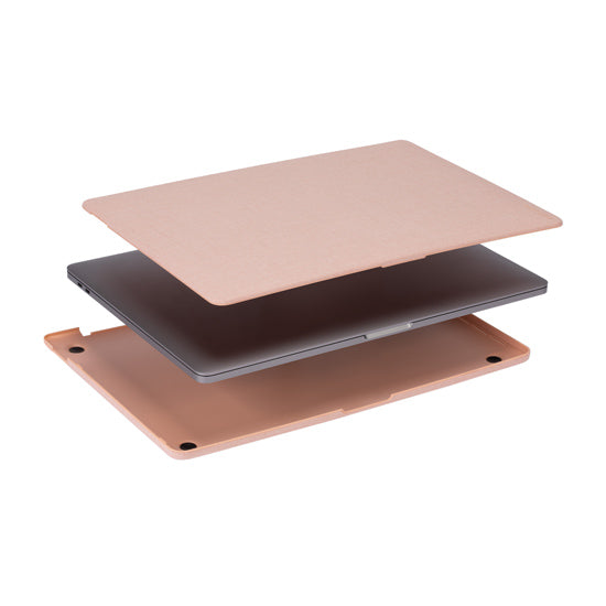 Textured HardShell Woolenex MacBook Pro 16"(2019-2020) Pink