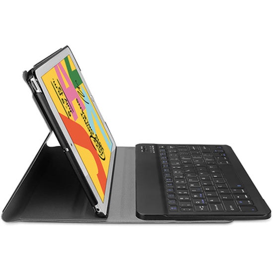 Folio clavier Premium Bluetooth AZERTY iPad 10.2 (2019/20/21 - 7/8/9th gen) Black