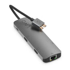 D2 Pro MST 7-in-2 USB-C Multiport Hub - Grey