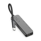 5-in-1 Pro USB-C Hub - Grey