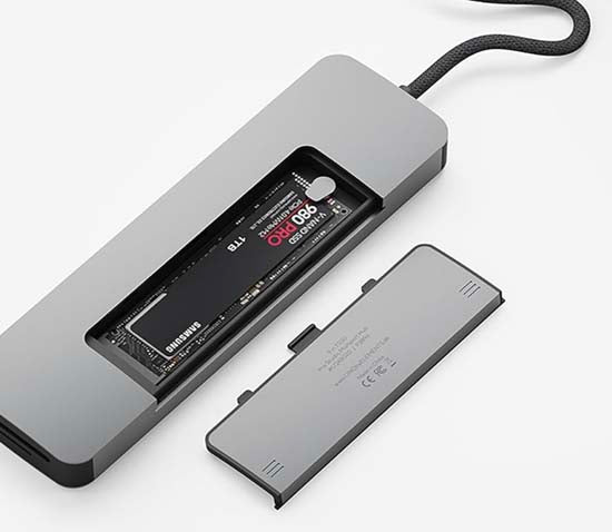 9-in-1 PRO USB-C Multiport Hub SSD