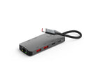 USB C Hub 8-in-1 10 Gbps PD HDMI 8K 2.5GbE