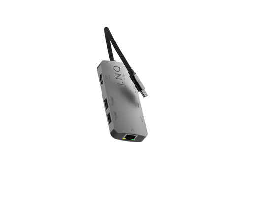 USB C Hub 8-in-1 10 Gbps PD HDMI 8K 2.5GbE