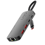 USB C Hub 8-in-1 10 Gbps PD HDMI 8K 2.5GbE