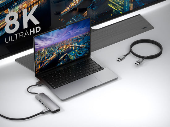 8K/60Hz PRO Cable Display Port to Display Port -2m