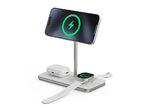 3-in-1 Qi2 Wireless Charging Stand White