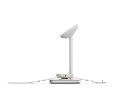 3-in-1 Qi2 Wireless Charging Stand White