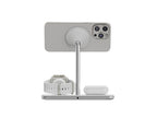 3-in-1 Qi2 Wireless Charging Stand White