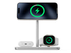 3-in-1 Qi2 Wireless Charging Stand White