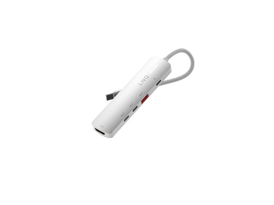 5-in-1 PRO USB-C Multiport Hub 140W Grey/White
