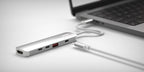 5-in-1 PRO USB-C Multiport Hub 140W Grey/White
