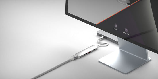 5-in-1 PRO USB-C Multiport Hub 140W Grey/White