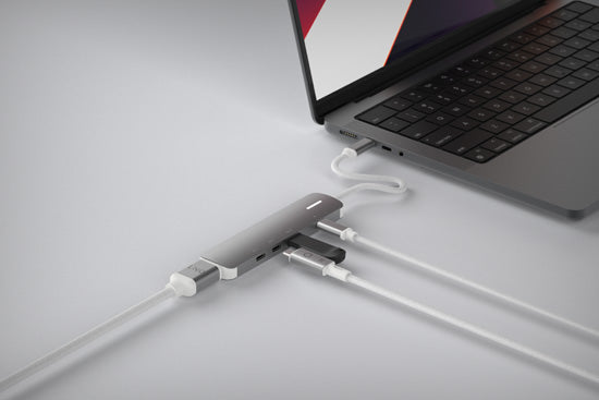 5-in-1 PRO USB-C Multiport Hub 140W Grey/White
