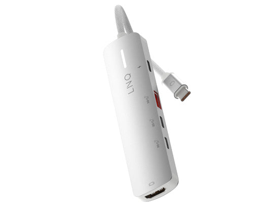 5-in-1 PRO USB-C Multiport Hub 140W Grey/White