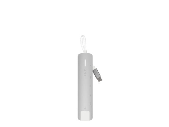 6-in-1 PRO USB-C Multiport Hub 140W Grey/White