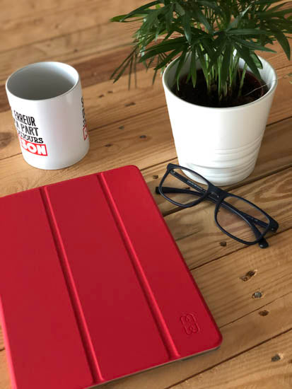 Folio iPad Pro 12.9 (2020 - 4th gen) Red Polybag
