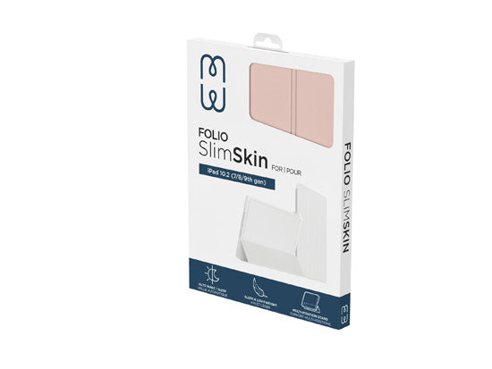 Folio Slim Skin iPad Air 10.9 (2020/22 - 4th/5th gen) & Air 11 (M2/M3/M4) Pink