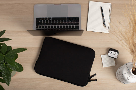 Sleeve MacBook Pro 14 Basics ²Life Black/White