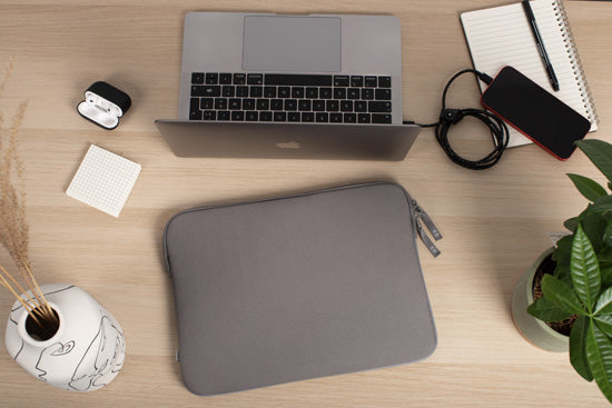 Sleeve MacBook Pro 16 Basics ²Life Grey/White