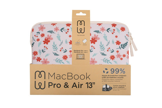 Sleeve MacBook Pro/Air 13 Basics ²Life Flower Bomb